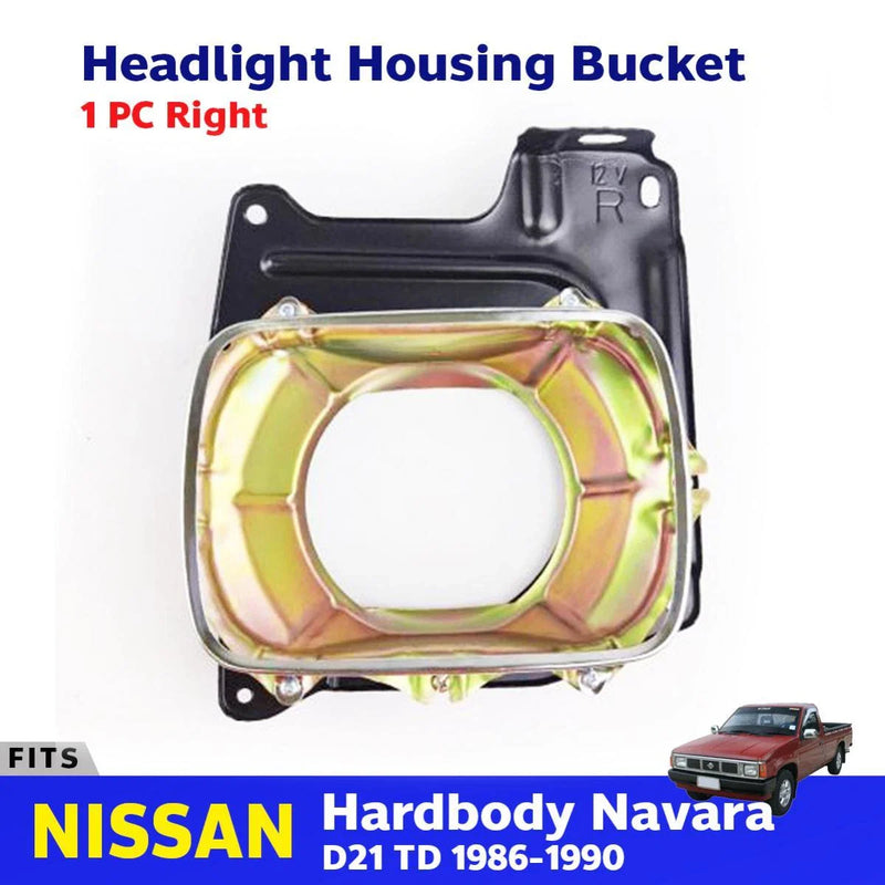 Headlight Housing Bucket Trim RH Fits Nissan Hardbody D21 TD25 UTE 1986-90 D06