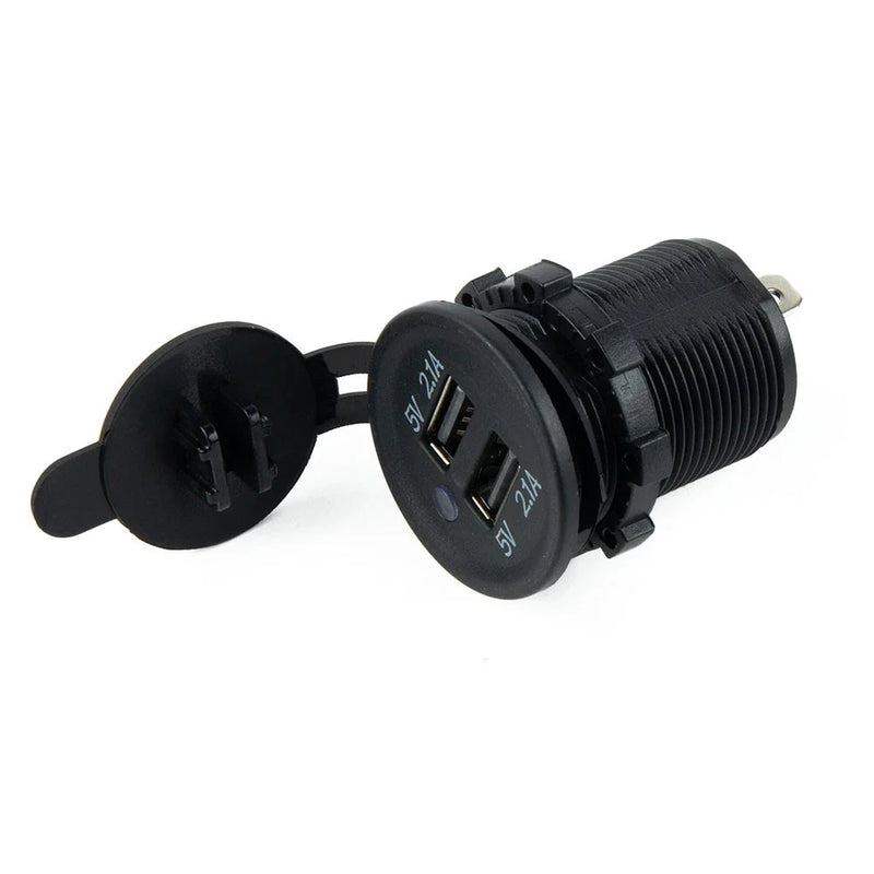 Yachts USB Dual Socket 12-24V Vehicle Charger/Data Cable
