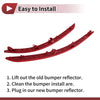 Hyundai Elantra Rear Left Right Bumper Reflectors (2017-2018)