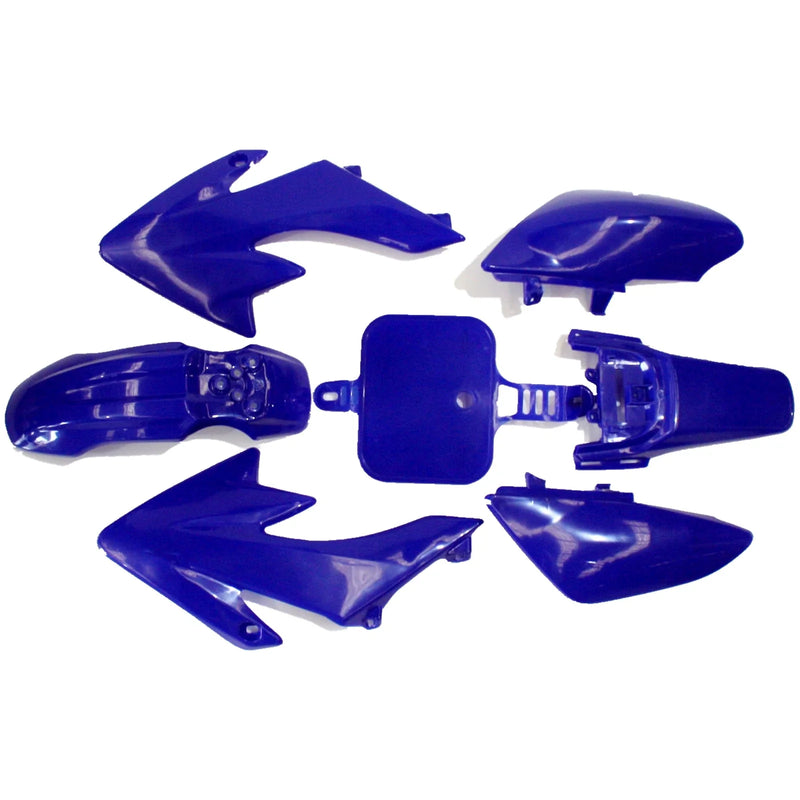 CRF50 110cc 125cc Dirt Bike BLUE Plastics Guard Fairing Fender Kit