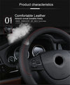 Universal Models 15" PU Leather Nonslip Car Steering Wheel Cover