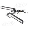 Universal Euro 2 x 6-LED Car Daytime Running Lights (2010-2023)