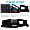 Mazda CX-5 2018-2023 Black Non-Slip Dash Mat Cover