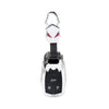 Audi S5 Sportback Silver 3-Button Smart Remote Key Fob Cover (2018-2019)