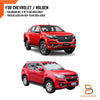 Holden Colorado Trailblazer Matte Black Headlight Lamp Cover Trim (16-23)