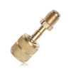 A / C R410a R134a 4pc Refrigerant Tank Vacuum Pump Adapter