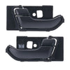 Holden Colorado 2 x Front Left & Right Inner Door Handles Black (2012-2020)