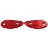 Honda CBR1000RR 2008-2017 Red Rearview Mirror Block Off Base Plates