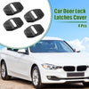 BMW 1 Series 2 Series X5 Black 4 x Car Door Latch Lock Cover Protectors