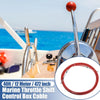 Yamaha Red 2 x 40ft 472 Inch Marine Type Shift Remote Control Box Cable