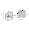 Honda CB500X NC750X 2 x Motorcycle Handlebar Riser Mount Bracket Clamps