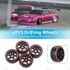 1 / 10 RC Drift Cars 4pcs Hard Plastic Tire Wheels