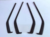 Chevrolet Colorado 4x ABS Fiber Inner Side Door Panel Cover Trim (2023-2025)