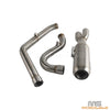 Harley Road Glide, Street Glide, Electra Glide Big Bore Exhaust System (17-25)