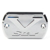 Yamaha V Star XVS 650-1300 Chrome Brake Fluid Cap Reservoir Cover