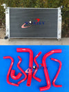Holden Commodore VT VU VX HSV 3.8L V6 Alloy Radiator & Black Silicone Hose