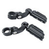 Harley Touring 1-1/4" Short Angled Highway Bar Footpeg Mount