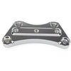 Harley Touring Street Road King Glide CNC Top Handlebar Riser Clamp (2009-2023)