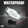 Honda Acura LED License Plate Light Taillight White Light