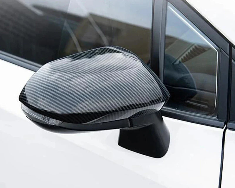 Toyota Corolla Sedan Carbon Fiber Rearview Mirror Lid Side Cover Trim (2020-2024)