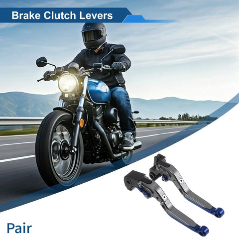 Kawasaki Z1000SX Titanium Blue Brake Clutch Levers Adjustable