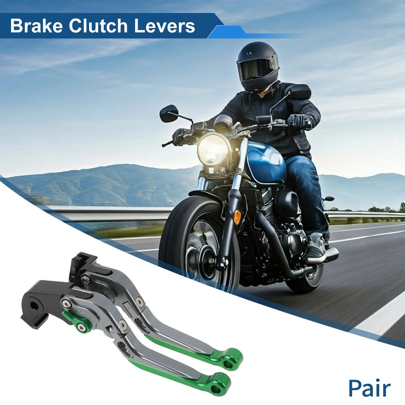 Kawasaki ZX6R 2 x Short/Long Brake Clutch Levers (2019–2025)