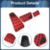 Dodge RAM 1500 Automatic Foot Accelerator Pedal Covers 2 x Red (2010-2018)