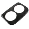 Subaru Forester Carbon Fiber Rear Water Cup Panel Cover Trim (2013-2018)