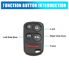 Honda Odyssey (1999-2004) 5 Button Car Replacement Key Shell Case