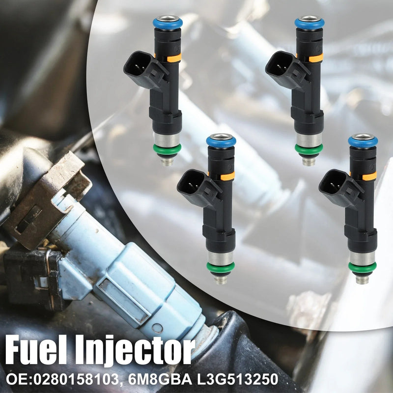 Mazda MX-5 Miata 4 Pcs Fuel Injector Nozzle (2006-2015)
