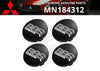 Mitsubishi Wheel Center Cap / 70mm 4PC / Wheel Center Cap