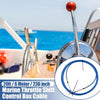 Yamaha Blue 2 x 20ft 236 Inch Marine Type Shift Remote Control Box Cable