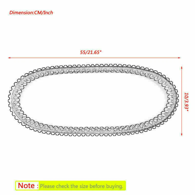 Arctic Cat ZR6000 Timing Belt (2016-2023)