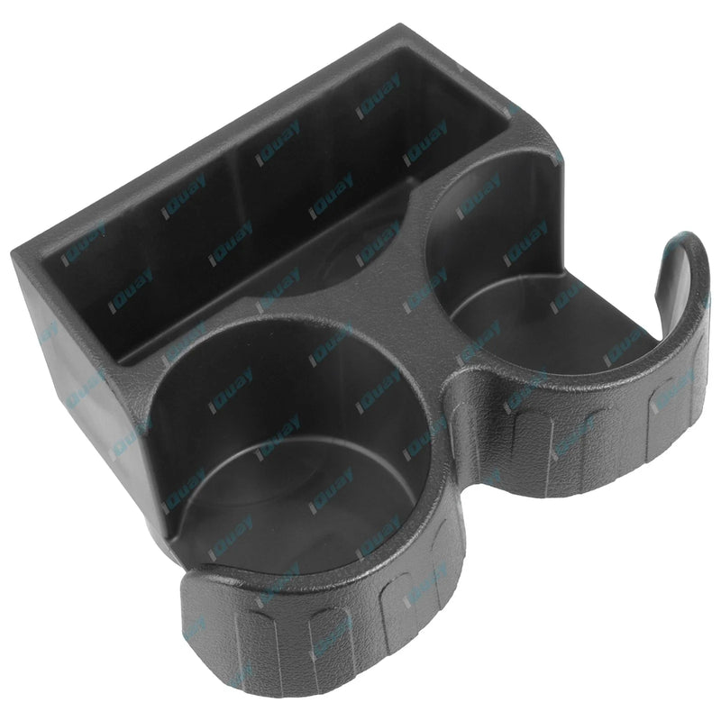 Nissan Patrol GU Y61 Cupholder for Two Large Cups Black Multiple Cup Holder