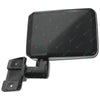 Toyota Landcruiser RH Black Door Mirror (1984-Onward)