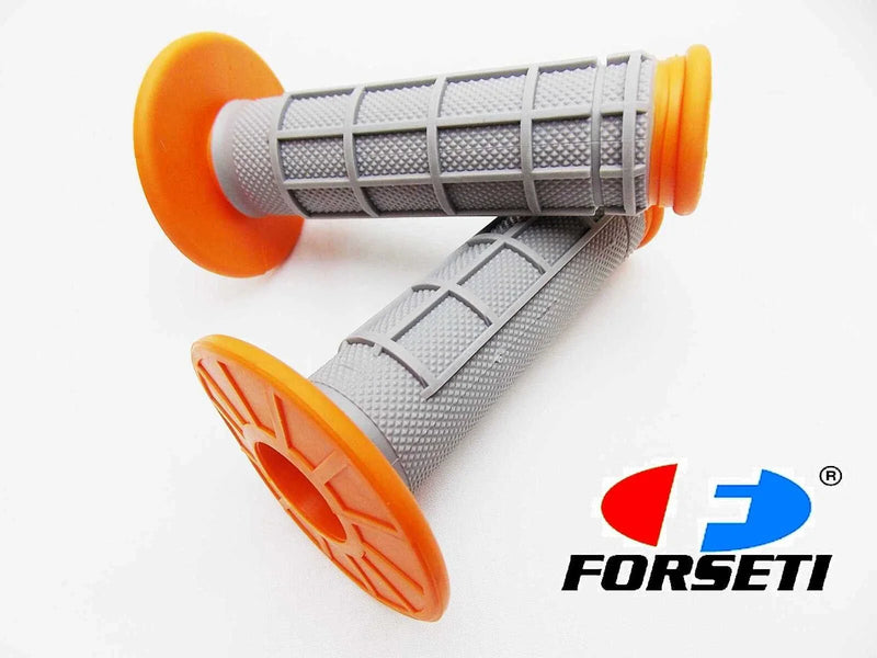 Honda CRF100 Orange Grey Hand Grip Set