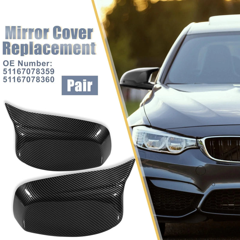 BMW E60 E61 E63 E64 Carbon Fiber Rear View Mirror Covers (2007-2010)