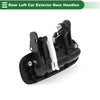 Toyota Corolla (1998-2002) Black Rear Left Door Handle