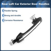Honda Accord (2003-2007) Silver Tone Rear Left Exterior Door Handle