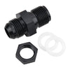 Car - Black Flare Fuel Cell Bulkhead Fitting w/ Washer (N/A)