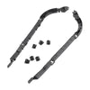 Honda Civic 2006-2011 Rear Bumper Support Bracket (1 Pair, Black)