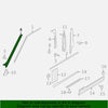 Land Rover Range Rover Right Front Windshield A Pillar Moulding (2023)