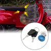 Motorcycle Scooter Seat Lock / 2 Keys / Seat Lock