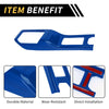 Jeep Wrangler JL JLU (2018-2024) - Blue Trim 4WD Gear Shift Panel Cover