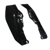 Harley Road Glide (2018) - Black Vivid Black Mid-Frame Air Deflectors