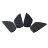 Honda Civic Real Carbon Fiber Interior Door Handle Bowl Cover Trim (2016-2020)