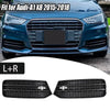 Audi A1 8X Front Bumper Fog Light Covers (2015-2018)
