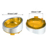 Harley Dyna Yellow 2pcs Turn Signal Light Covers