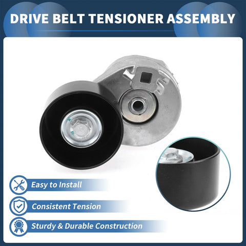 Ford Transit 2.4 (2000-2014) - Durable Metal 1 x Piece Belt Tensioner