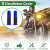 Hand Grips / 7/8" 22mm / Motorcycle Handle Bar Throttle Grip Cover Blue